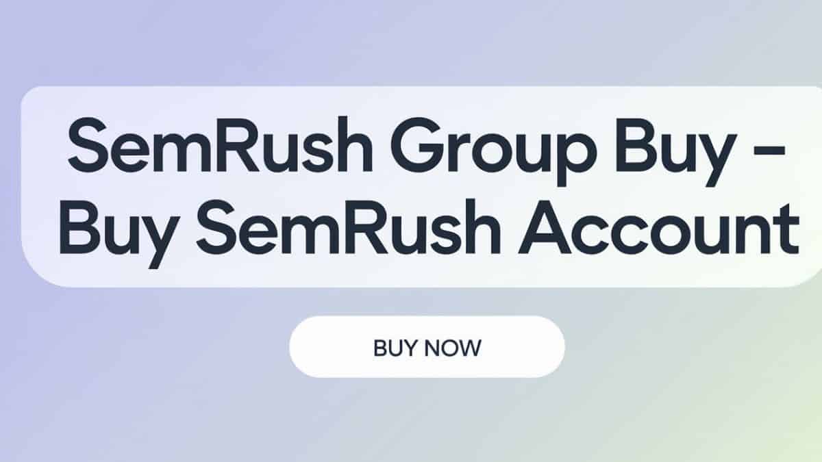 Semrush Group Buy